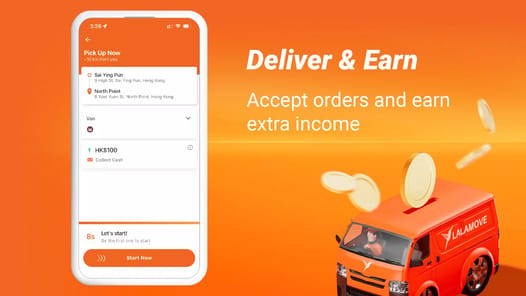 Lalamove Driver APK screenshot 1 Lalamove Driver APK screenshot 1
