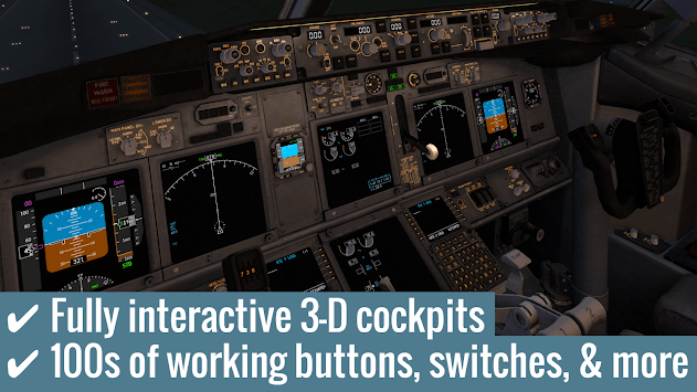 X-Plane 10 Flight Simulator APK screenshot 1 X-Plane 10 Flight Simulator APK screenshot 1