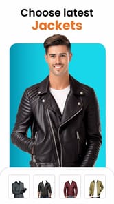 Smarty Men Jacket Photo Editor APK screenshot 1