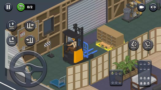 Forklift Extreme Simulator APK screenshot 1