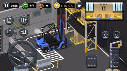 Forklift Extreme Simulator APK screenshot 1