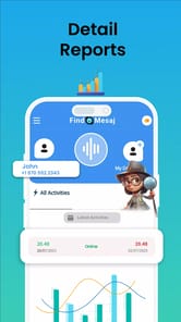 Findmesaj - WA online tracker APK screenshot 1