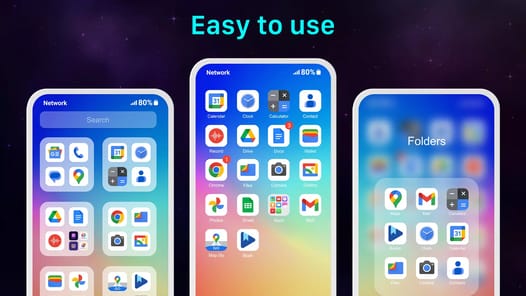 Launcher OS 2025: Fast & Clean APK screenshot 1