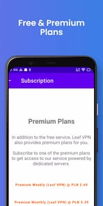 Leaf VPN APK screenshot 1