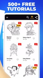How to Draw Anime - Mangaka APK screenshot 1