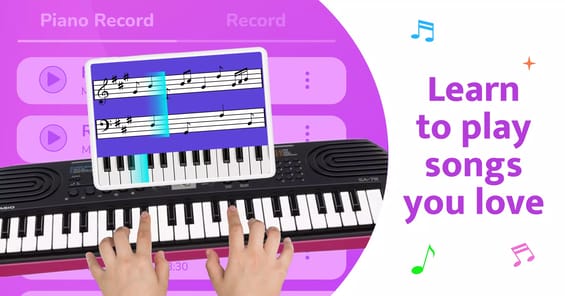 Piano Keyboard to Learn Piano APK screenshot 1