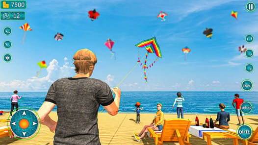 Kite Basant: Kite Flying Games APK screenshot 1