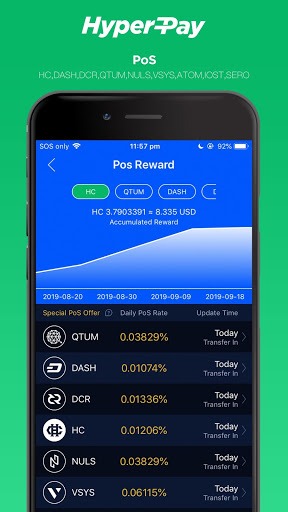HyperPay: Crypto & BTC Wallet APK screenshot 1