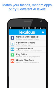 Lexulous Word Game APK screenshot 1