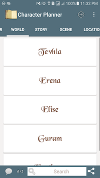 Character Story Planner APK screenshot 1