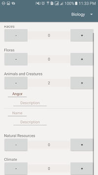Character Story Planner APK screenshot 1
