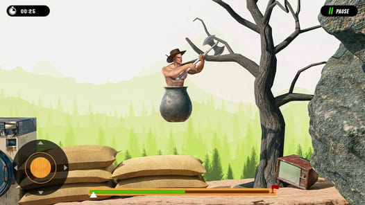 Hammer Climber Man: Pot Man 3D APK screenshot 1