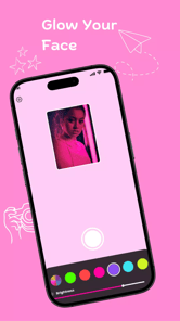 Glow Cam: Selfie Light Camera APK screenshot 1 Glow Cam: Selfie Light Camera APK screenshot 1