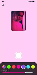 Glow Cam: Selfie Light Camera APK screenshot 1 Glow Cam: Selfie Light Camera APK screenshot 1