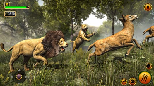 Lion King Game:Wild Adventure APK screenshot 1