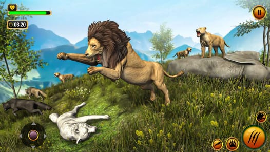 Lion King Game:Wild Adventure APK screenshot 1