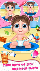 Daughter Jini  Babysitter care APK screenshot 1