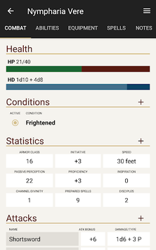 Fight Club 5th Edition APK screenshot 1