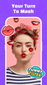 Lip Fall Challenge: Fun Filter APK screenshot 1