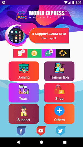 SPC World Express Ltd. APK screenshot 1
