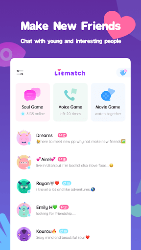 Litmatch—Make new friends APK screenshot 1