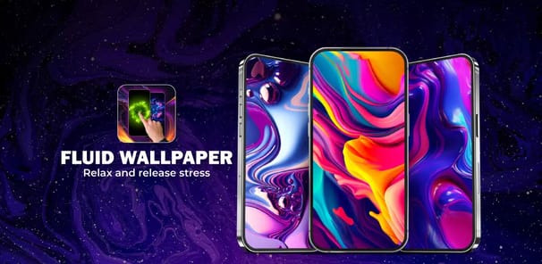 4D Wallpaper: Fluid Simulation APK screenshot 1
