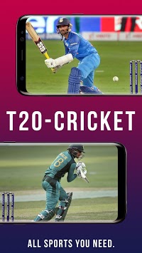 Live Cricket T20 odi TV APK screenshot 1