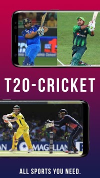 Live Cricket T20 odi TV APK screenshot 1