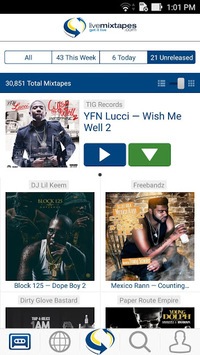 LiveMixtapes - Free Mixtapes APK screenshot 1 LiveMixtapes - Free Mixtapes APK screenshot 1