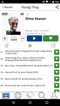 LiveMixtapes - Free Mixtapes APK screenshot 1 LiveMixtapes - Free Mixtapes APK screenshot 1