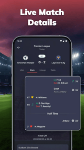 MatchLive: Football Live Score APK screenshot 1