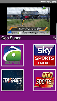Live Cricket TV HD, PTV Sports, live express news APK screenshot 1