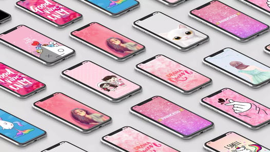 Girly Wallpaper Aesthetic APK screenshot 1