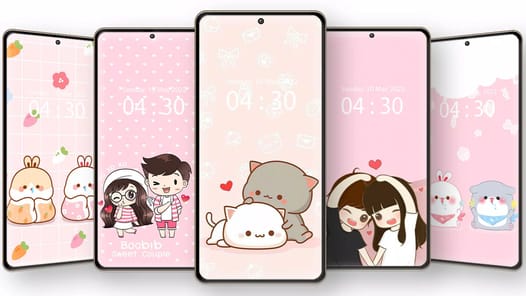 Girly Wallpaper Aesthetic APK screenshot 1
