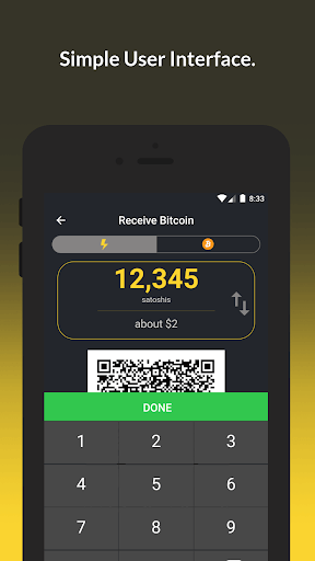 Wallet of Satoshi APK screenshot 1