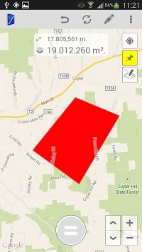 Fields Area Measure APK screenshot 1