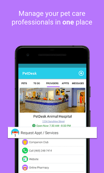 PetDesk - Pet Health Reminders APK screenshot 1