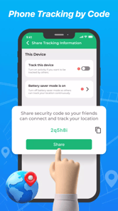 GPS Tracker: GPS Phone Locator APK screenshot 1