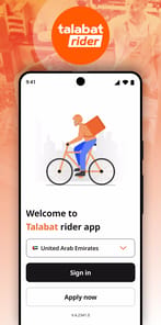 Talabat Rider APK screenshot 1
