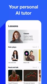 Speak English with Loora AI APK screenshot 1