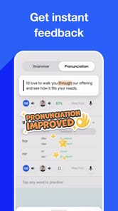 Speak English with Loora AI APK screenshot 1