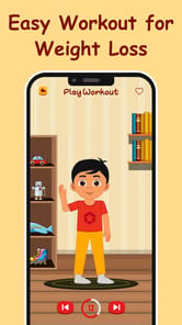 Workout For Kids Weight Loss APK screenshot 1