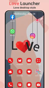Love Launcher APK screenshot 1