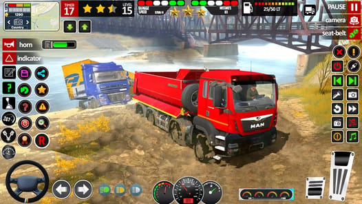 Offroad Mud Truck 3D Simulator APK screenshot 1