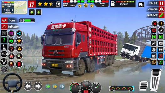 Offroad Mud Truck 3D Simulator APK screenshot 1