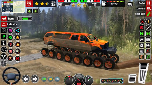 Offroad Mud Truck 3D Simulator APK screenshot 1