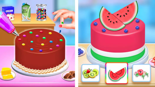 Birthday Cake Maker: Cake Game APK screenshot 1