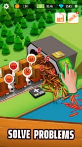 Idle Lumber Empire: Tycoon Inc APK screenshot 1