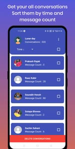 Delete Messages on Messenger a APK screenshot 1