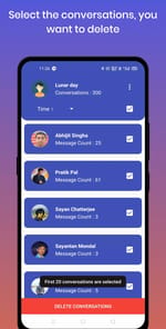 Delete Messages on Messenger a APK screenshot 1